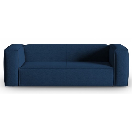 Sofa 3-osobowa Mackay strukturalny aksamit Cosmopolitan Design granatowy