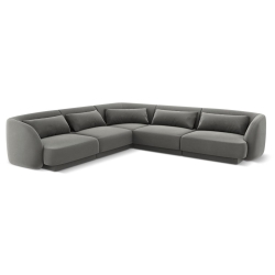 Kolor tapicerki: shades of grey Welur Tulum Cosmopolitan-design: Gris Clair (Blu13) 