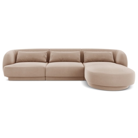 Tulum 4-seater sofa bed in velour Cosmopolitan-design