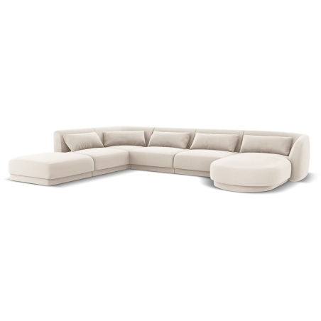 Tulum 6-seater sofa bed in velour Cosmopolitan-design