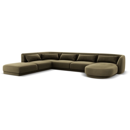 Tulum 6-seater sofa bed in velour Cosmopolitan-design