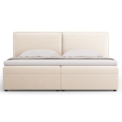 Kolor tapicerki: shades of beige Velour Arendal bed Cosmopolitan Design: Beige Clair (Blu22) 