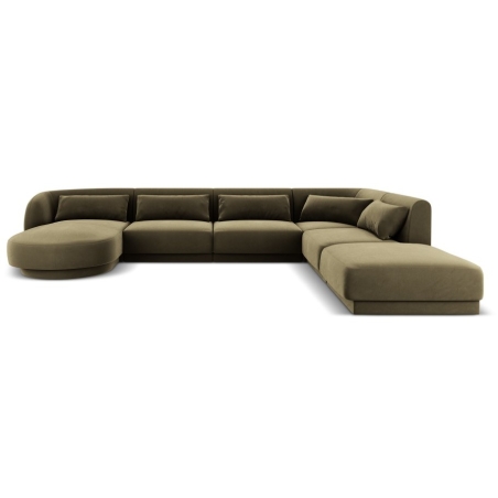 Tulum 6-seater sofa bed in velour Cosmopolitan-design
