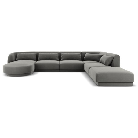 Kolor tapicerki: odcienie szarego Welur Tulum Cosmopolitan-design: Gris Clair (Blu13) 