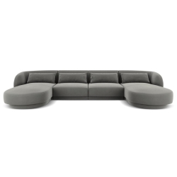 Kolor tapicerki: shades of grey Welur Tulum Cosmopolitan-design: Gris Clair (Blu13) 