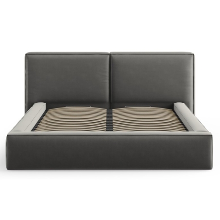 colour - shades of grey, Velour Arendal bed Cosmopolitan Design - Gris Clair (Blu13)
