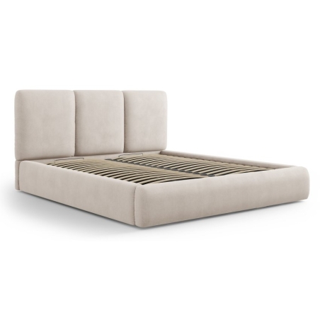 Łóżko tapicerowane z pojemnikiem Nicolas 200x200 Szenil  Cosmopolitan-design