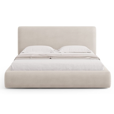 Upholstered bed with storage box 200x200 Colonel chenille Cosmopolitan Design