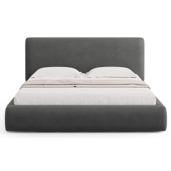 Kolor tapicerki: Dark grey Chenil Colonel and Nicolas Beds Cosmopolitan-design: Gris Fonce (Reb3) 