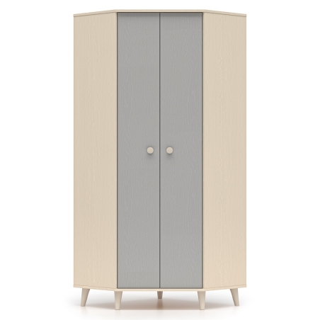 Two-door corner cabinet Mevel 01 ML Meble