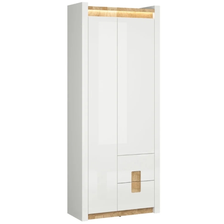Alameda wardrobe Black Red White