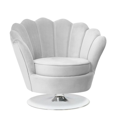 Shell swivel armchair Atreve