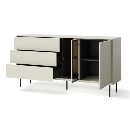 Epiro chest of drawers with LED lighting EP-04 Lenart