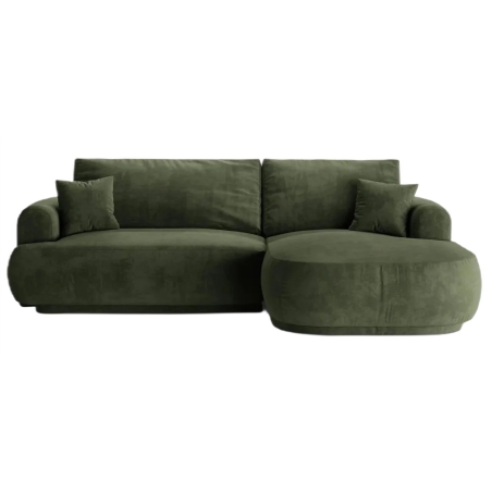 Ella velour Micadoni corner sofa