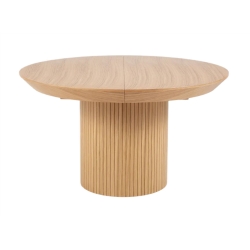 Micadoni table veneer/oak colouring: Natural oak veneer and oak 