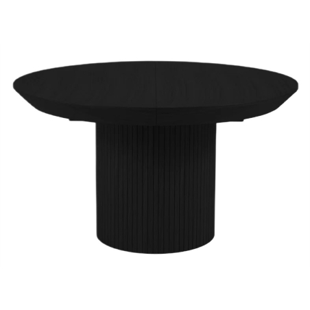 Micadoni table veneer/oak colouring - Black oak veneer and black oak