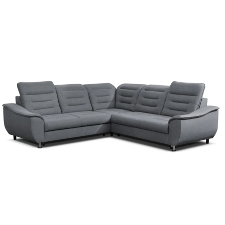 Corner side - Rights, colour - shades of grey, MebloSoft size 3 - Aston 13