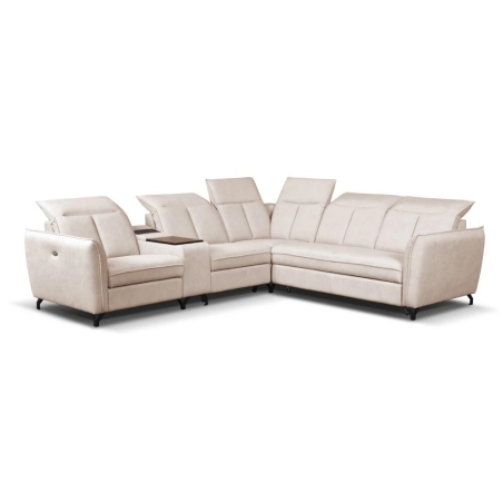 Corner sofa with bar 267x299cm Romantica Meblosoft