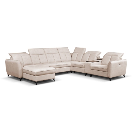 Corner sofa with electric relaxation function 338x315 Romantica Meblosoft