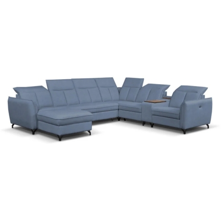 Corner sofa with bar 338x299cm Romantica Meblosoft