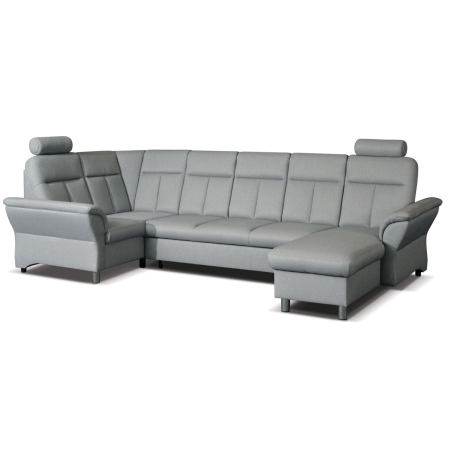 Corner side - Rights, colour - shades of grey, MebloSoft size 3 - Royal Velvet 01