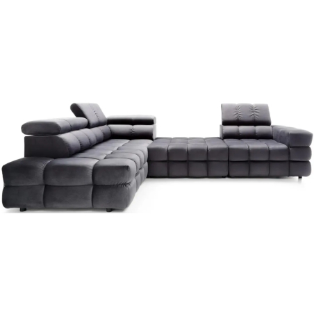 Corner side - Left, Pushman gr. 1 - Element 23, colour - Dark grey