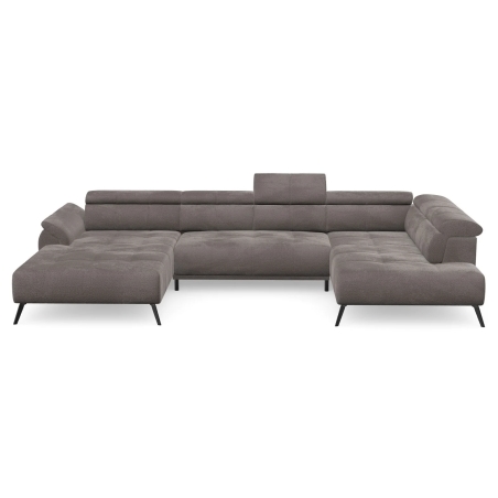 Strona narożnika - Prawa, Puszman gr. 2 - Abriamo 02, kolor - Ciemny szary