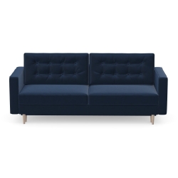 Kolor tapicerki: navy blue Fabrics Group 1: Magic velvet 2204 colour of the legs: Nature 