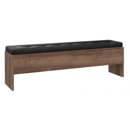 Bellevue bench with storage BLQT011 Forte