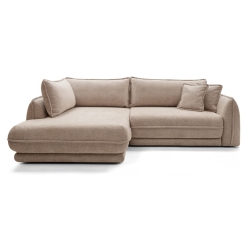 Corner side: Left Kolor tapicerki: shades of beige Fabrics Group 2: Modesto 493 