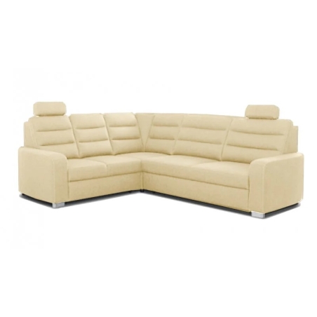 Corner side - Left, colour - Cream shades, MebloSoft size 3 - Monolith 04