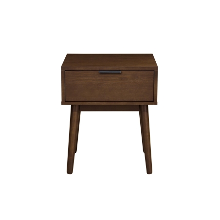 Cassina bedside cabinet walnut_outlet (2 Pcs) Halmar