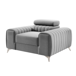 Kolor tapicerki: shades of grey Choice of fabric: Nube 03 