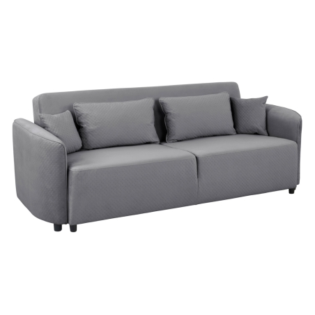 Akaro sofa bed grey Black Red White