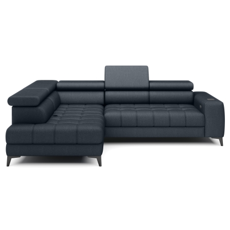 Baggio corner sofa with container and charger Versailles