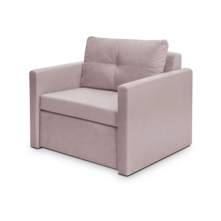 Bunio single sofa bed with storage box pink Black Red White