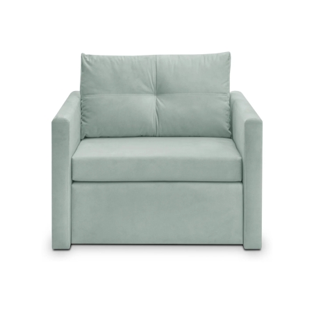 Bunio single sofa bed with storage box green Black Red White