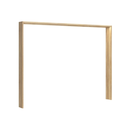 Covering strip for Glamour wardrobe with LED oak mauvella Black Red White