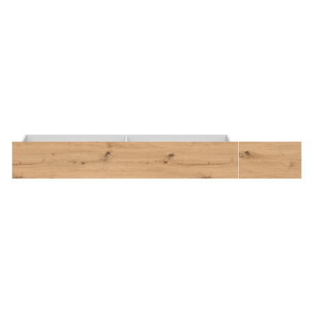 Drawer for Vabres bed oak artisan Black Red White