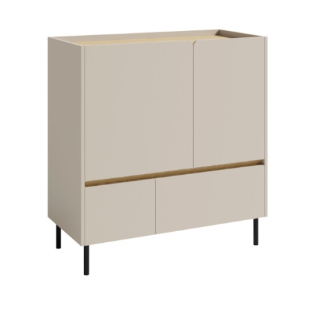 Luca LC9 two-door chest of drawers Meblar