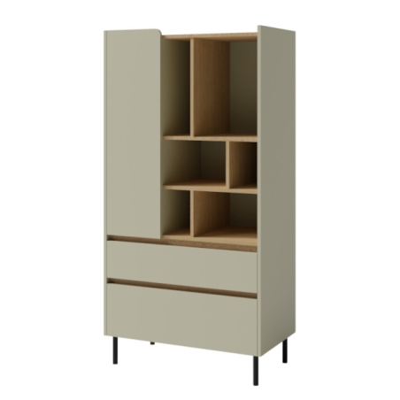 LC6 Luca Eucalyptus open bookcase Meblar