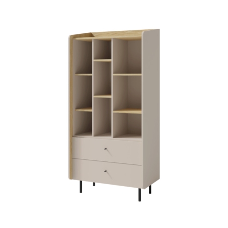 Open bookcase AE6 Alessio Meblar
