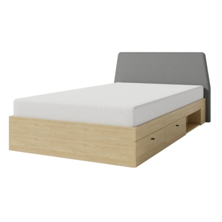 Bed with a container Alessio AE13 L/P Meblar