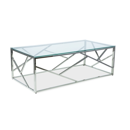 Escada A chrome silver bench Signal