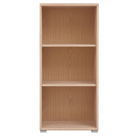 Bookcase Brw Office 52,5cm x 114cm x 35cm Black Red White