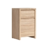 Komoda Kaspian 49cm Dąb Sonoma Black Red White