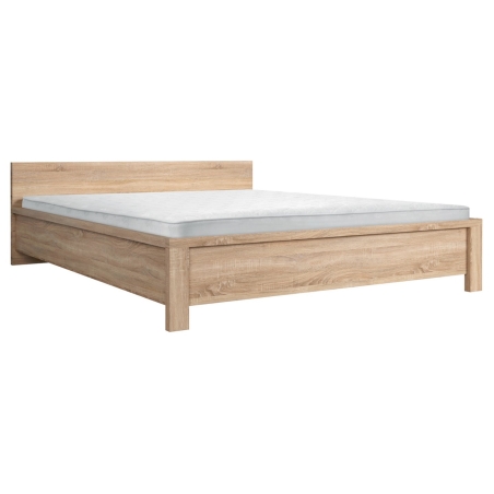 Kaspian 160 bed Black Red White