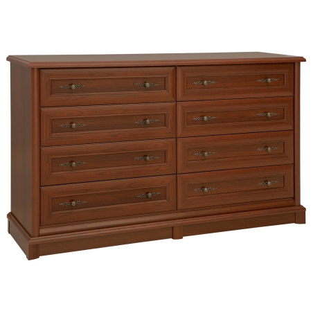 Kent chest of drawers Black Red White