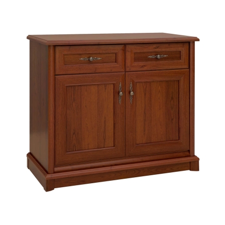 Kent 2D2S chest of drawers Black Red White