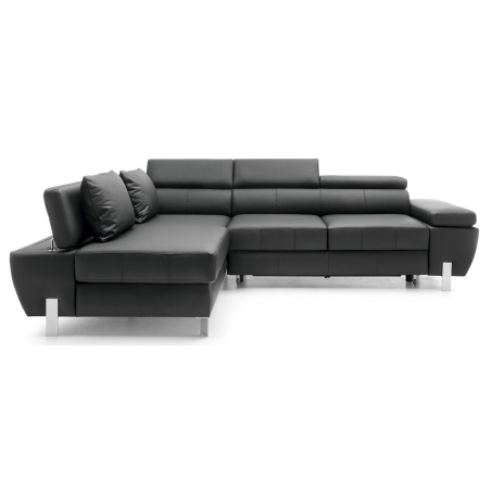 Corner sofa Molina S natural leather Versailles